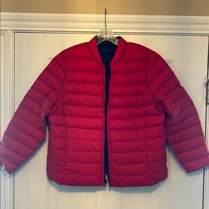 Lands’ End Reversible Puffer Jacket women’s XL
